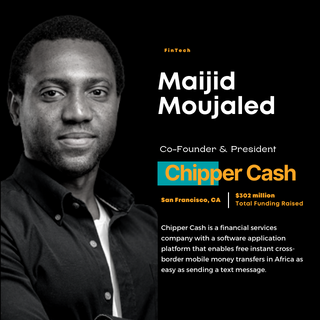 Maijid Moujaled of Chipper Cash