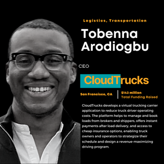 Tobenna Arodiogbu of CloudTrucks